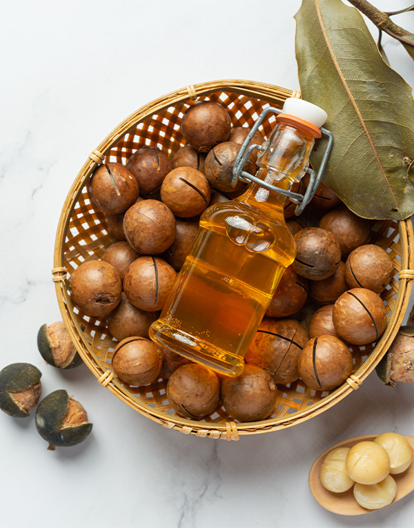 Macadamia nut oil