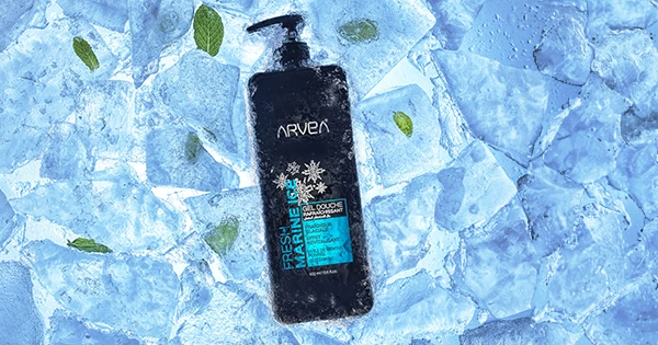 COOLING SHOWER GEL/FRESH MARINE ICE 400 ml - ARVEA Kuwait