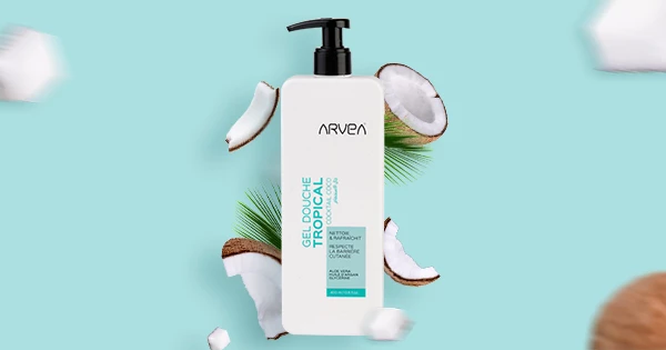 SHOWER GEL TROPICAL COCKTAIL COCO 400 ML - ARVEA Tunisia