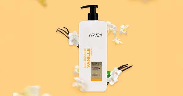 SHOWER GEL VANILLA 400 ML - ARVEA Tunisia