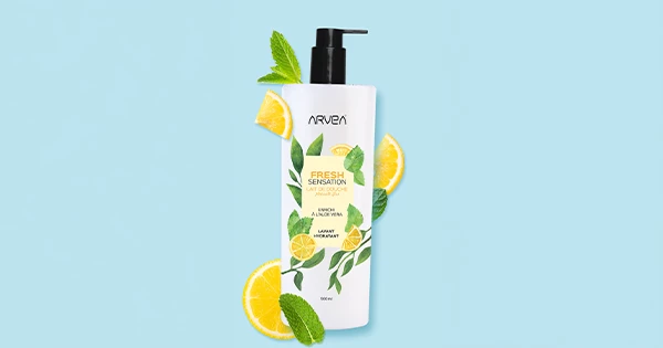 SHOWER BODY LOTION FRESH SENSATION - Cosmétique Naturelle ARVEA Ivory Coast