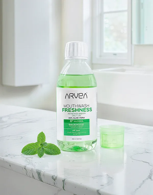 BAIN DE BOUCHE FRESHNESS - Cosmétique Naturelle - ARVEA Oman