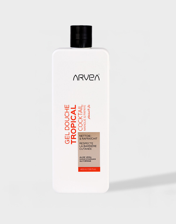 SHOWER GEL TROPICAL COCKTAIL MANGUE & PAPAYE 400 ML