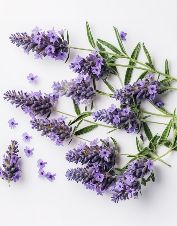 Essential oils of lavender